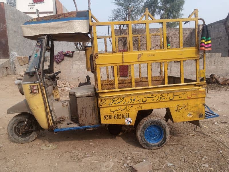 Ciba Cab Auto Loader rickshaw 14 modl 8