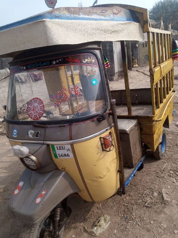 Ciba Cab Auto Loader rickshaw 14 modl 10