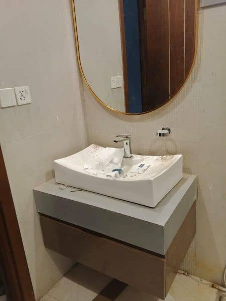 Corian Top bathroom Vanity/ Corian Bathroom Vanities 4