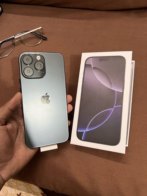 iphone 16 pro max 1TB Non PTA, Non Active only box open 0