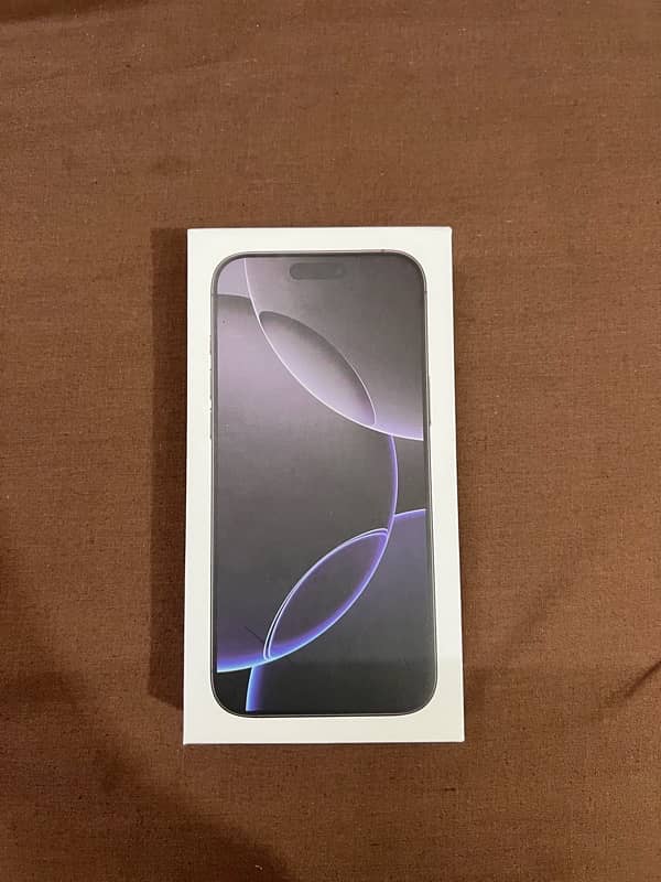 iphone 16 pro max 1TB Non PTA, Non Active only box open 3