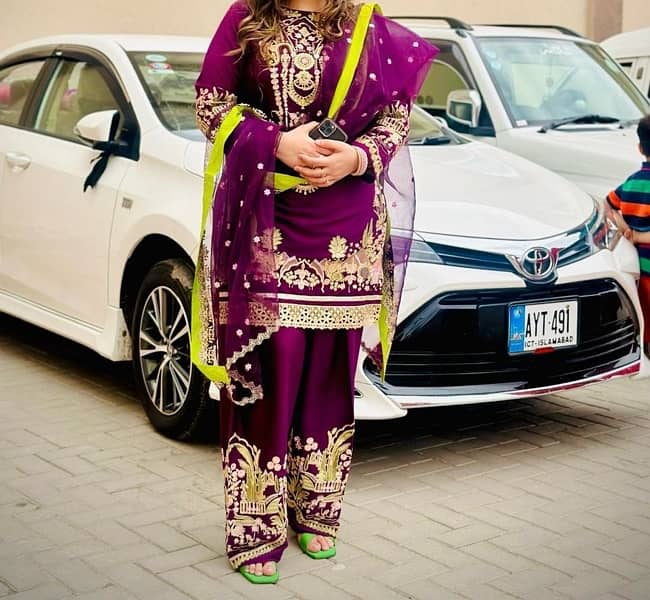 Ali Xeeshan purple formal dress 3