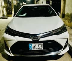 Toyota Altis Grande 2021 black interior