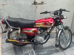 Honda CG125 2025 Model Red Colour