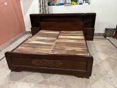 wooden bed strong wood