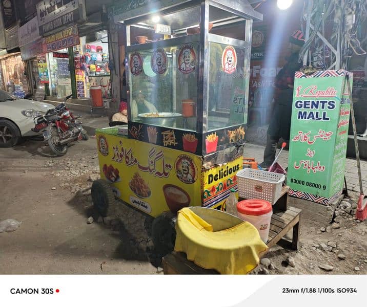 Fries  stall available for sell 1