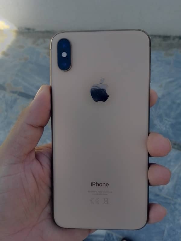 Iphone xs max 256GB PTA Approved 83%battery Health 0