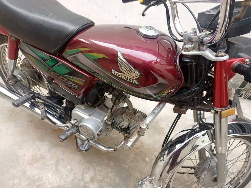 Honda CD 70 Urgent Sale 2022/2021 4