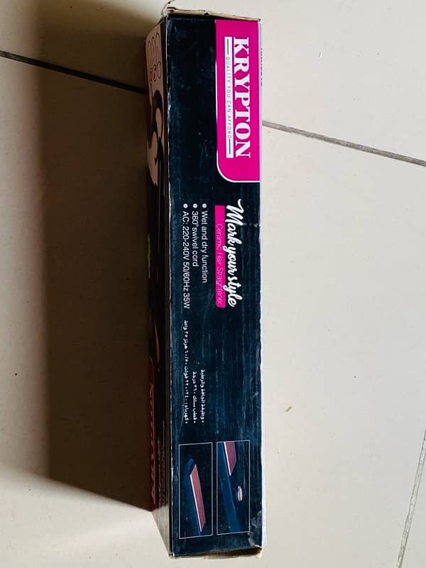 Krypton Hair Straightener (import from dubai] 2