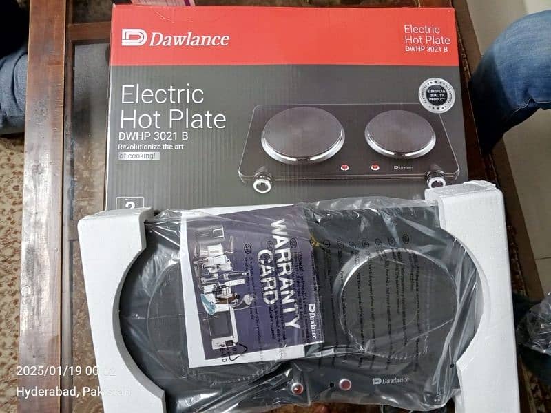 Dawlance electric hot plate 1