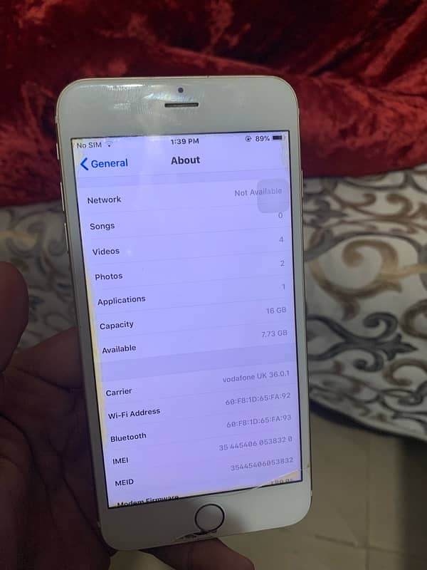 iphone 6plus Pta Approved 16Gb 5