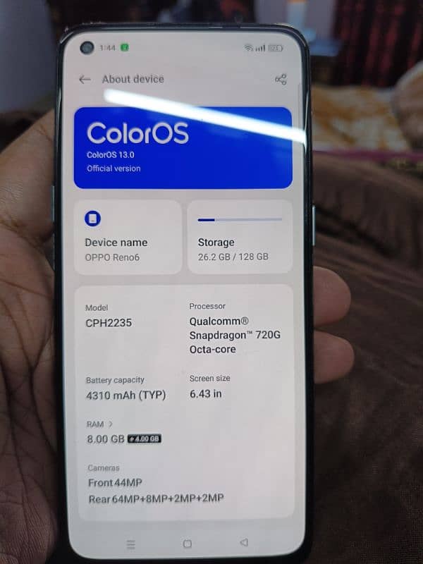 Oppo Reno6 Used Good Condition 3