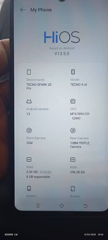 Tecno Spark 20 pro 8/256 sale 2