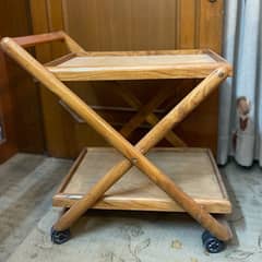 Folding Tea Trolley