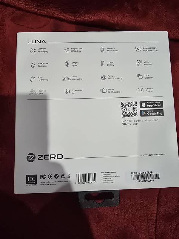 zero luna watch new addition with Bluetooth call system 1