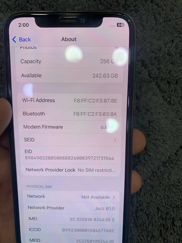 iPhone 11 Pro 256 GB non pta 4