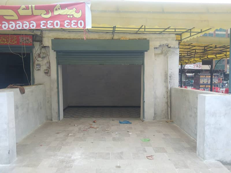 Prime Commercial shop Space available for Rent in PWD 0