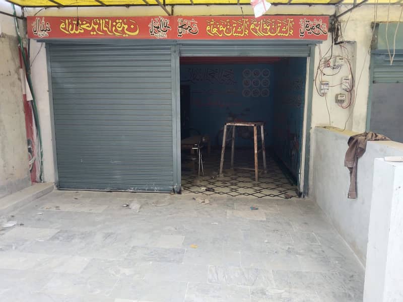 Prime Commercial shop Space available for Rent in PWD 4