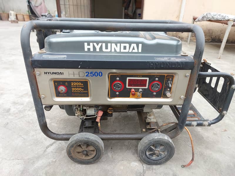 Hyundai HHD 2500.2. 2 kva generator for sale 0