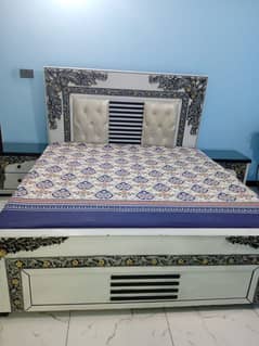 Double Bed with side tables