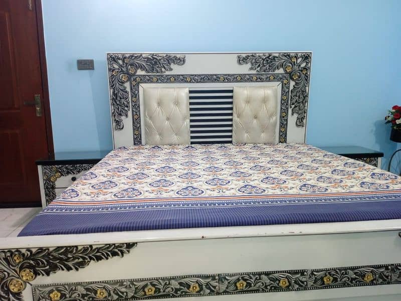 Double Bed with side tables 2