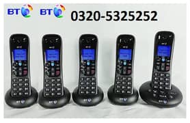 Intercom Plus Cordless Phone (Set of 5) BT 3570 with Answering Machin