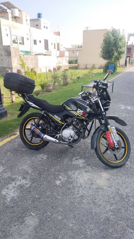 Yamaha YBR-G Exchange Only With Car Mehran 1