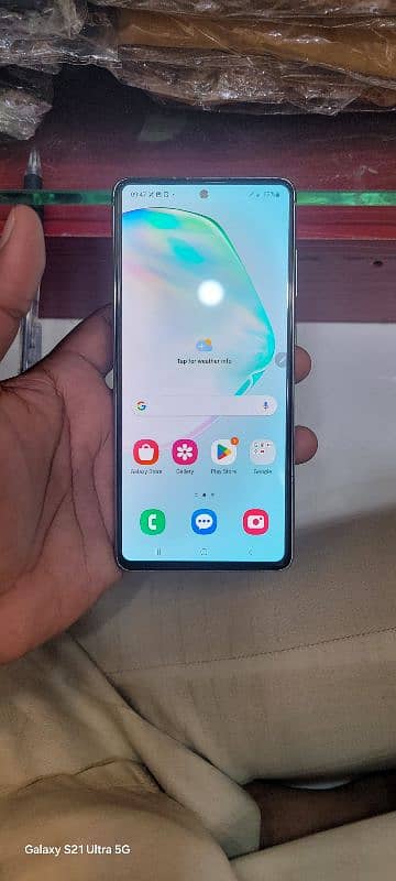 Samsung nite 10 lite Official pta Approved 8/128 10/10 all oky 8