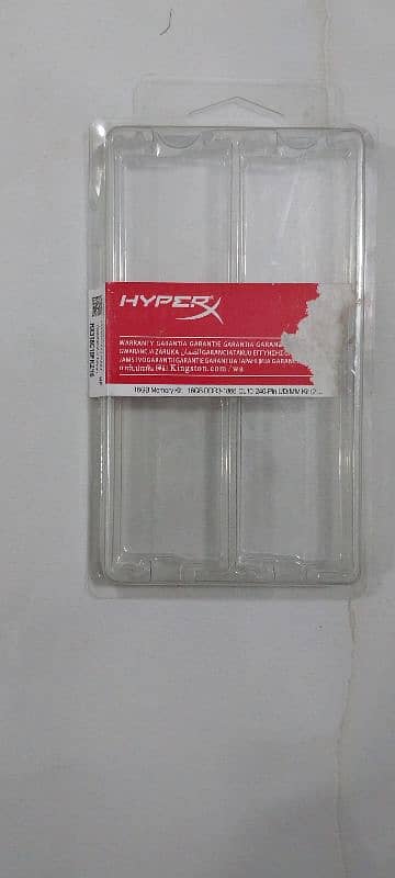 Hyper X Fury 2pcs 8Gb ddr3 1600 mhz Gaming RAM with heat syncs 13