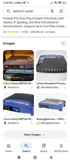 Linksys broadband firewall router