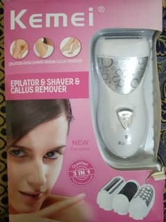 epilator and shaver & callus remover