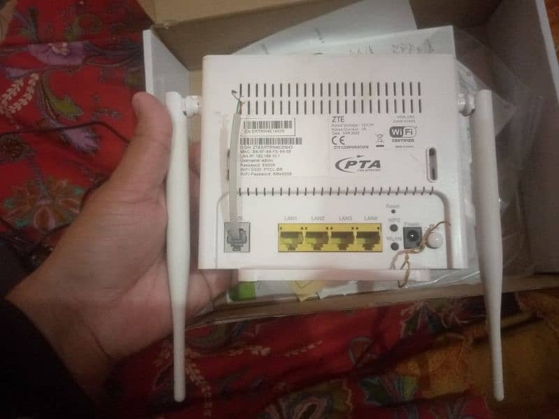 WiFi modam ptcl 11