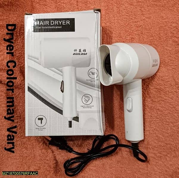 Mini hair dryer 0