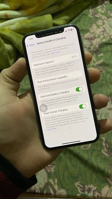iPhone XS PTA Approved 10/10 83% BH 64 GB 3