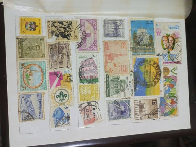 old stamp tickets 8