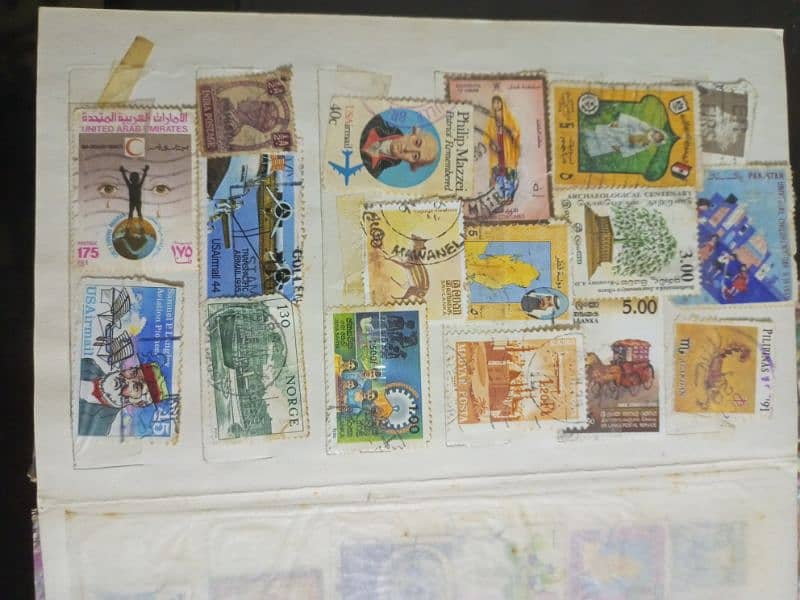 old stamp tickets 13