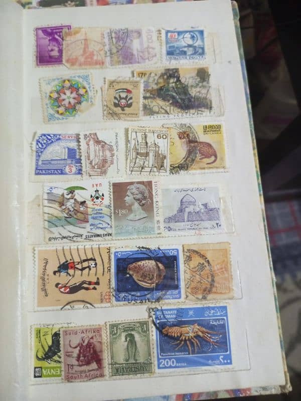 old stamp tickets 16