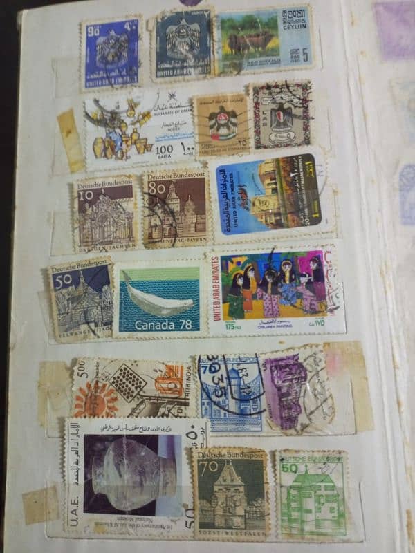 old stamp tickets 17