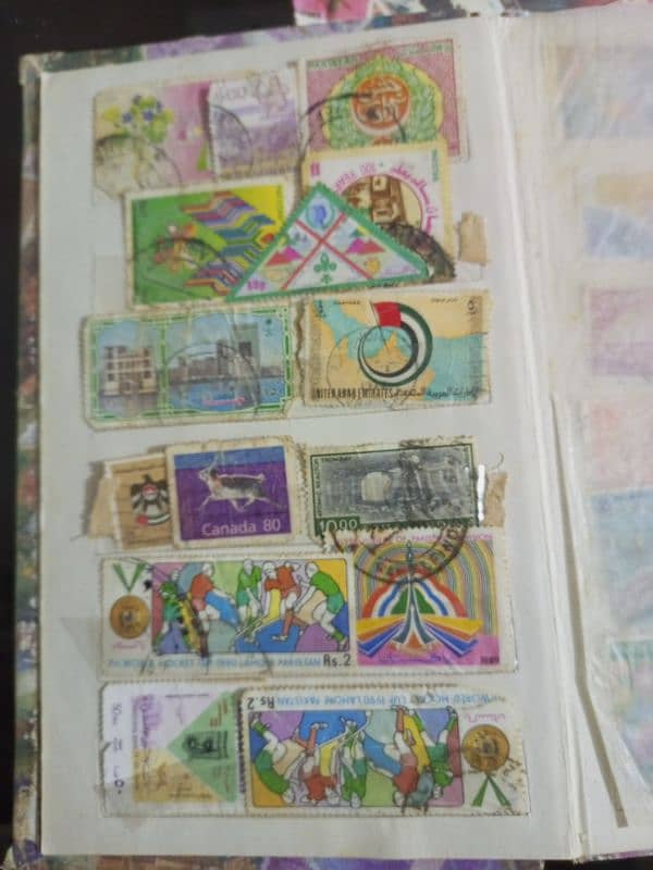 old stamp tickets 19