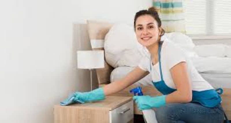 Female Maid chahye 24 hours k liye,khana,rehaish,aur salary di jayegy 0