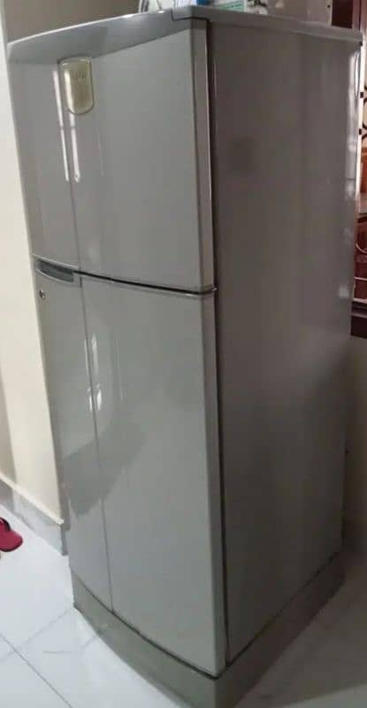 Mitsubishi Crystal Tiara Non Frost Fridge Refrigerator Made in Japan 4