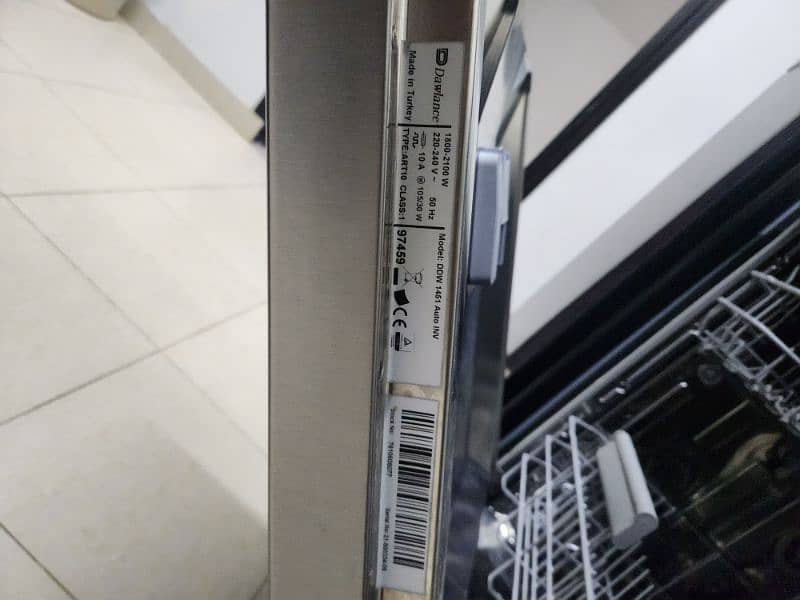 Dawlance DDW 1451 Silver Inverter Dishwasher 3