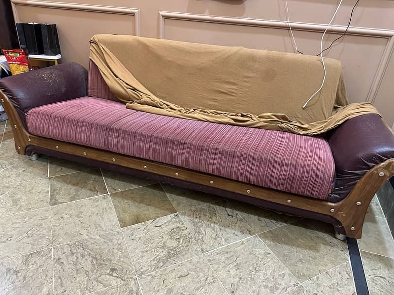 SOFA CUM BED IN GOOD CONDITION 7