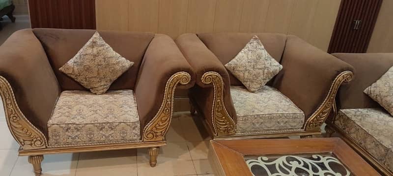 Urgent Sell - 5 seater Sofa set 4