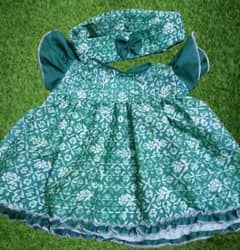 Baby Girl Frock with Head band.