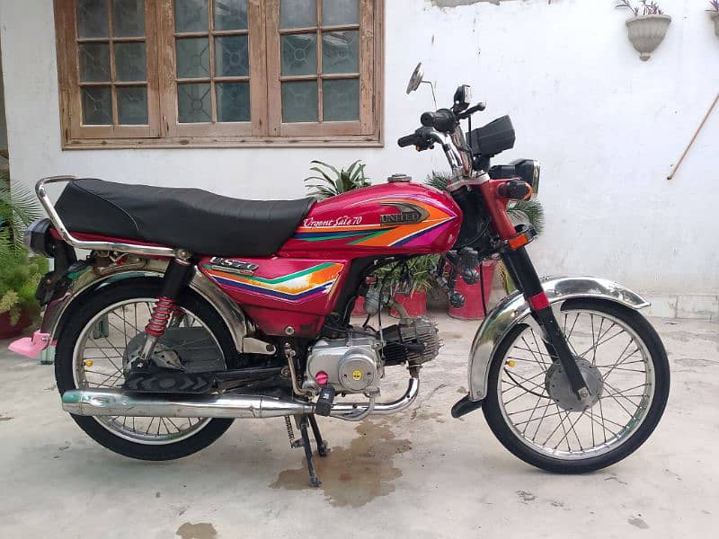 united 70cc for urgent sale 3