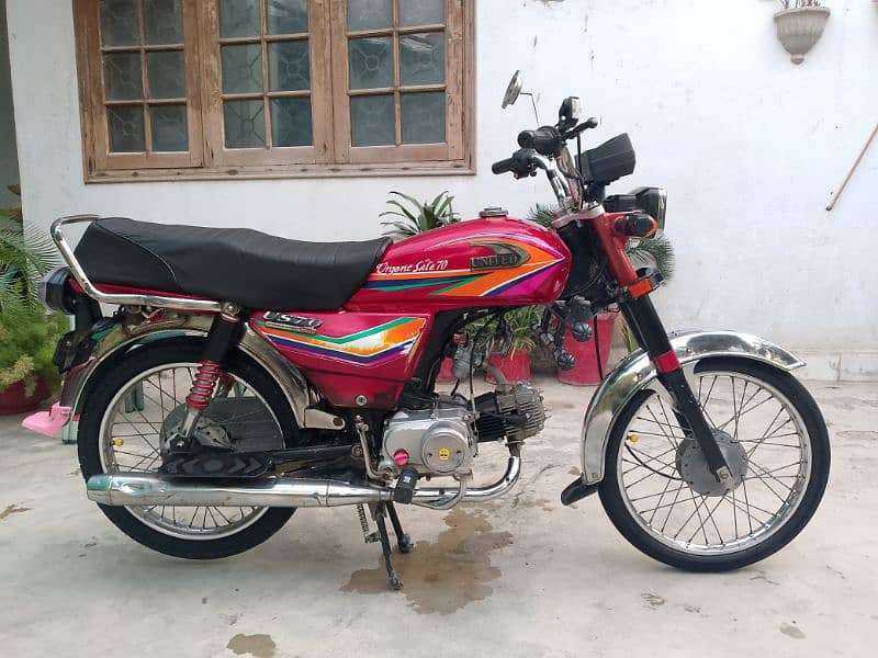 united 70cc for urgent sale 6