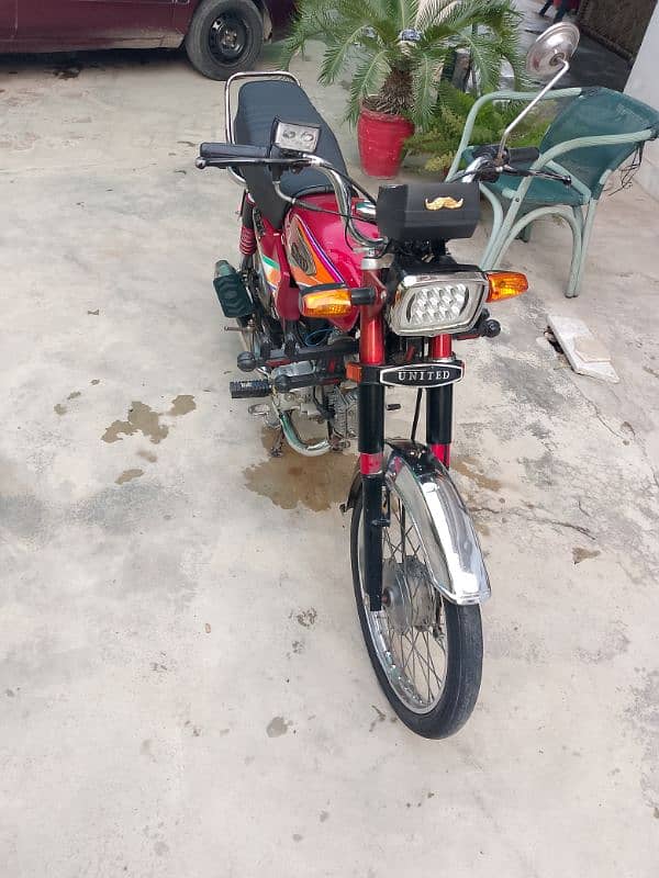 united 70cc for urgent sale 15