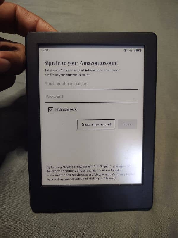 Amazon kindle 2