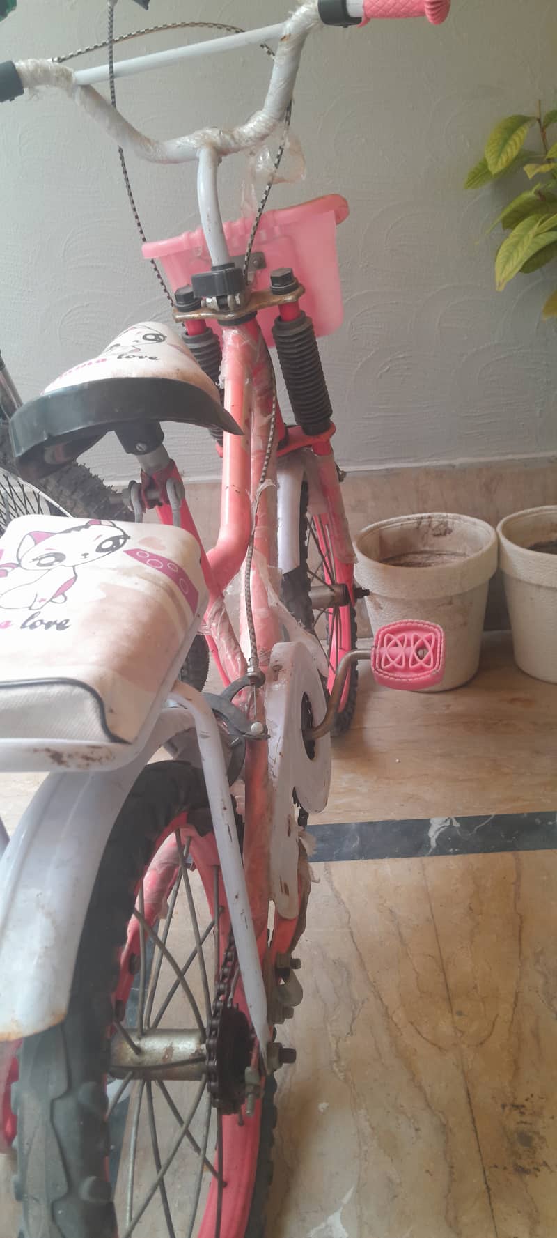 Girl bicycle in good condition and less used 3